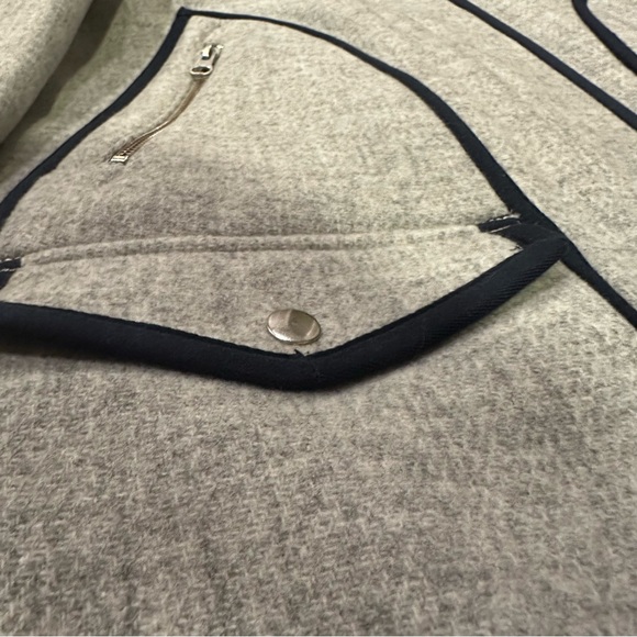 J Crew Petite Women’s Summit Parka in Italian Stadium Cloth Wool - Picture 9 of 11